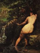 Gustave Courbet The Source Spain oil painting artist